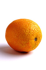 Orange Fruit Isolated on White Background