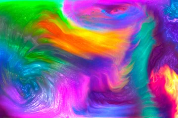 Photo sur Plexiglas Mélange de couleurs fond coloré
