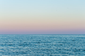 Sunset over Black Sea, Ukraine