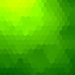 Fototapeta na wymiar green hexagonal abstract vector background. eps 10