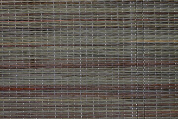 Woven mat made of natural bamboo.Background. Texture for the background.