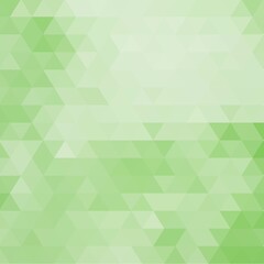 green triangles background. layout for advertising. eps 10