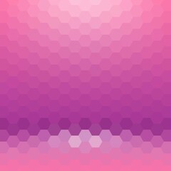 Fototapeta premium pink abstract vector background. hexagonal illustration. geometric design. polygonal style. eps 10