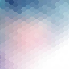 Fototapeta na wymiar abstract vector hexagon. pastel pattern. eps 10