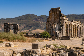 Ruins in Mountains