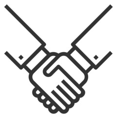 AGREEMENT LINE ICON