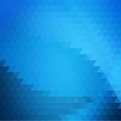 blue triangles background. Modern illustration. Polygonal style. eps 10