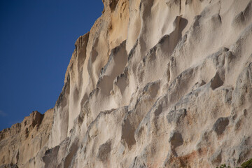 wall of the old castle