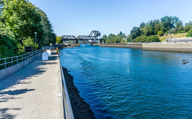 Ballard Locks Bridge 6