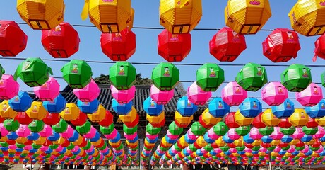 Obraz premium chinese new year lanterns