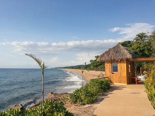 Entrance to playa Punta raza, Nayarit