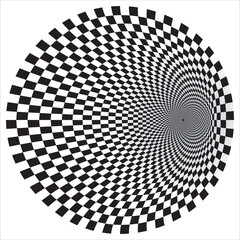 Tunnel or wormhole. Digital wireframe tunnel. 3D grid. Background abstract image