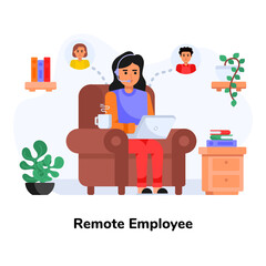 Remote Employee 

