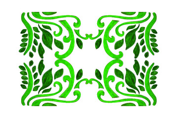 Flora Ornament Border