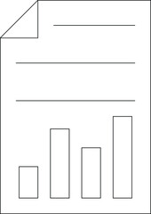 accounting graph and sheet