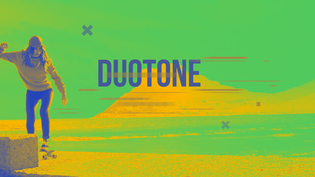 Duotone Media Reveal