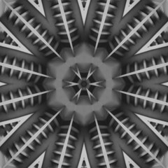 abstract metal flower background