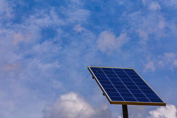 Obraz premium solar panels on a roof