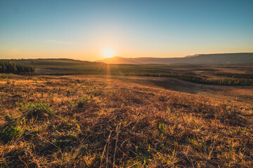 Sunset in Hogsback, South Africa