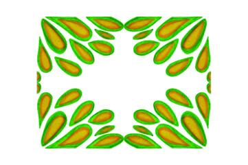 Green Ornament Border