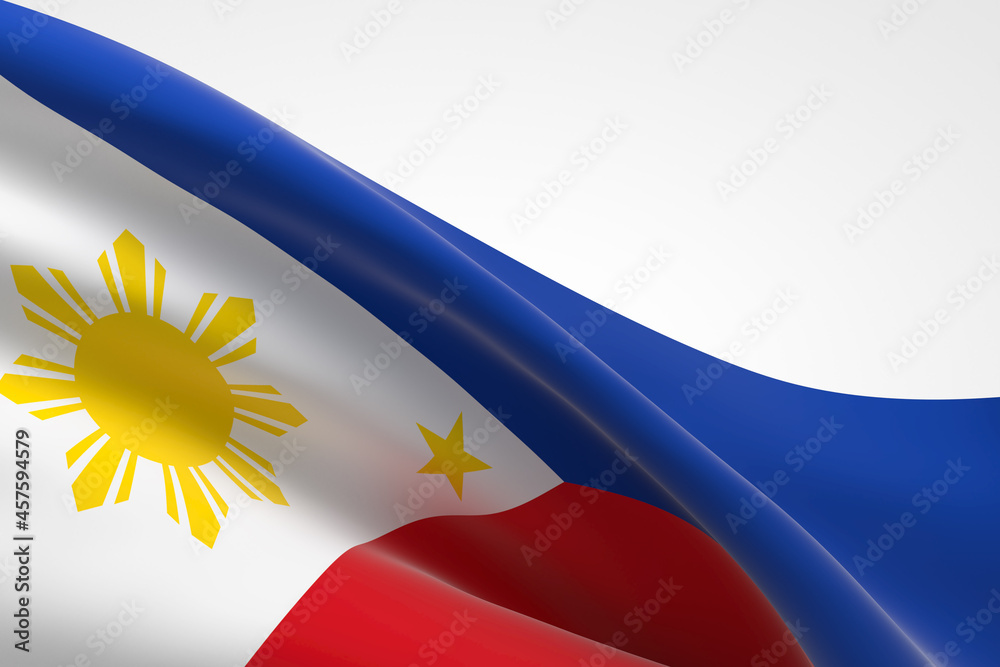 Canvas Prints Flag of Philippines