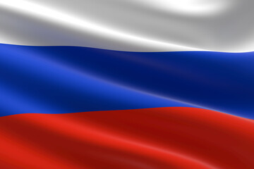 Fototapeta premium Flag of Russia