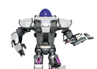 giant robot is showing up