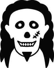 helloween zombie and spooky