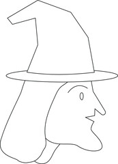 helloween witch and character