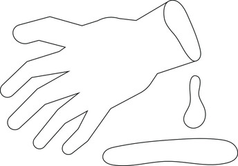 helloween hand and cutting