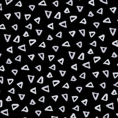 Colorful seamless geometric pattern design. Modern art. Abstract background.