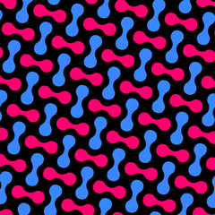 Colorful seamless geometric pattern design. Modern art. Abstract background.