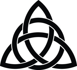 Celtic trinity knot. - obrazy, fototapety, plakaty