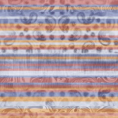 Seamless hip vogue random trendy stripe pattern print. High quality illustration. Detailed patterned strips of color. Luxury fashion or interior design print for surface design. Intricate posh style.