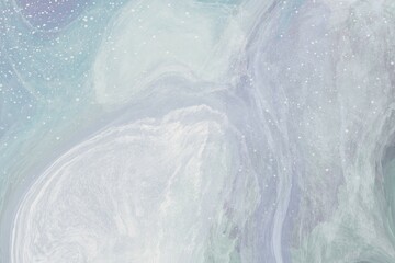 Obraz premium light abstract background, water drops on the glass