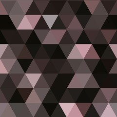Triangle dark pattern. Colorful irregular vector abstract geometric seamless pattern with hexagons. eps 10