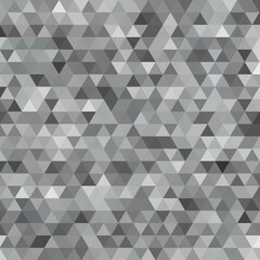 Abstract triangle on gray background, vector illustration. eps 10