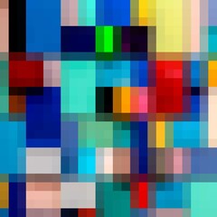 abstract vector square pixel mosaic background - color. eps 10