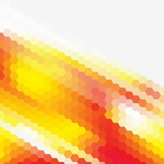 Polygon Warm Light. Polygonal Hex color Gradient for Background. Texture Background. Vector Illustration EPS10 file. eps 10