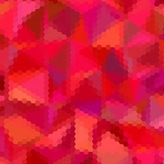 red Honeycomb Abstarct Background, Geometric Pattern. eps 10