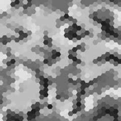 Abstract mosaic geometric gray background. eps 10