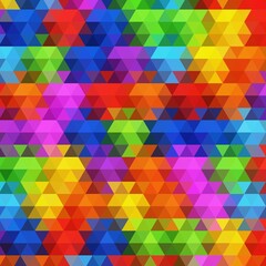 Abstract mosaic geometric color background. eps 10