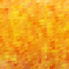 orange triangular background. polygonal style. Vector template for presentation. abstract geometric design. eps 10