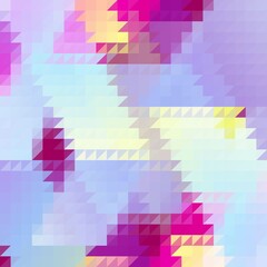 colorful triangles background. pastel color. eps 10