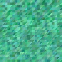 green Abstract Vector Geometric Background. Triangular design layout for advertising. mosaic style. eps 10
