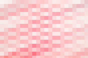 Geometric squared dense soft pink and white pixel wallpaper