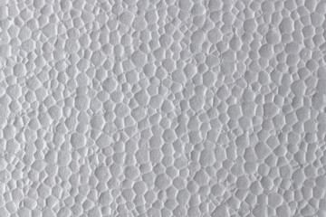 White styrofoam sheet Polystyrene Close Cells  Flat Surface Texture