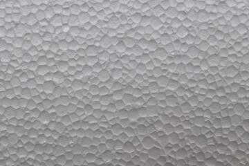 Obraz na płótnie Canvas White styrofoam sheet Polystyrene Close Cells Flat Surface Texture