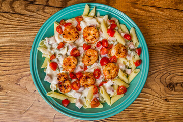 Shrimp Carbonara