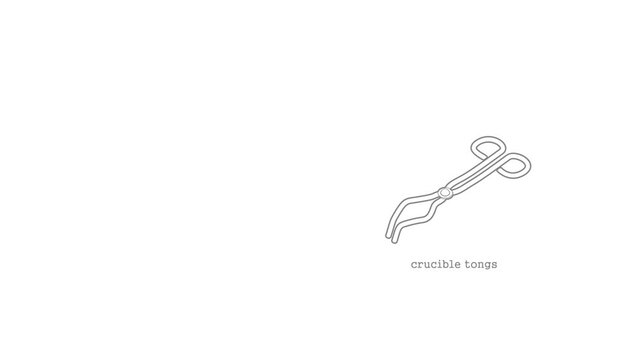 Crucible tongicon animation best outline object on white background